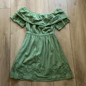 Green Madewell Dress